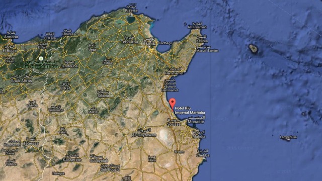 Anschlag am tunesischen Strand: Sousse, 115 Kilometer südlich von Tunesiens Hauptstadt Tunis.