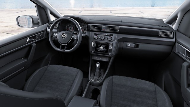 Der Innenraum des neuen VW Caddy.