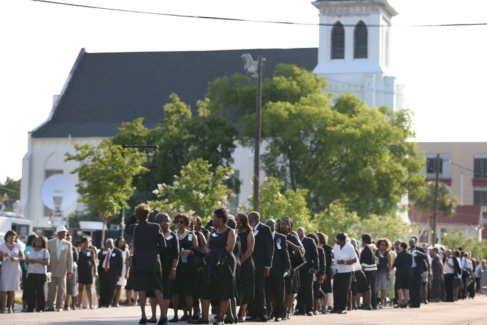 President Obama Joins Mourners At Funeral Of Rev. Clementa Pinckney