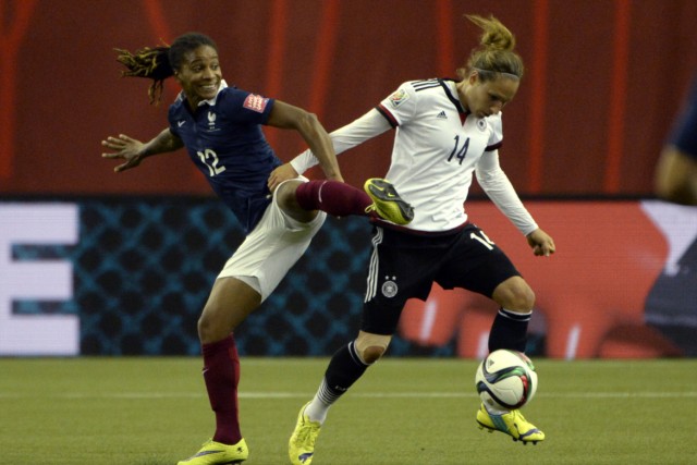Soccer: Women's World Cup-France at Germany