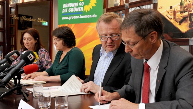 Rot-grüne Koalitionsverhandlungen abgeschlossen
