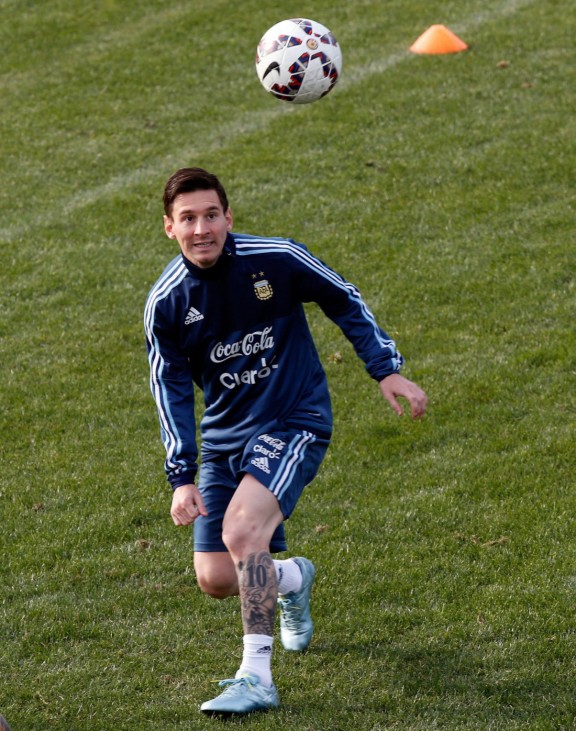 Argentina training session