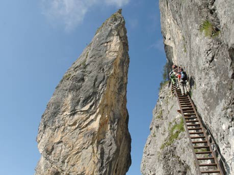 Pinut - der älteste noch bestehende Klettersteig der Schweiz, Herbke