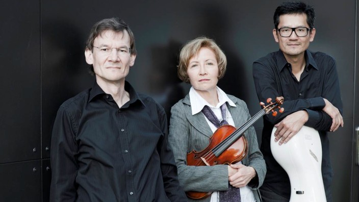 Ilona Then-Bergh (Violine), Wen-Sinn Yang (Violoncello) und Michael Schäfer
(Klavier)