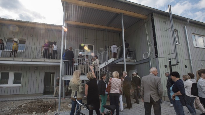 Sauerlach, neues Asylbewerberheim kurz vor Bezug, Foto: Angelika Bardehle