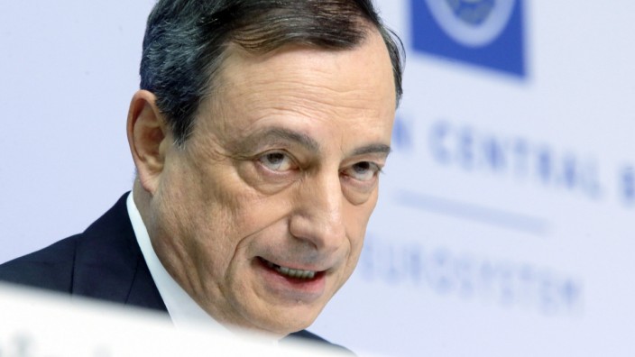 Schuldenkrise in Griechenland: EZB-Chef Mario Draghi.