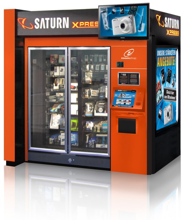 Saturn testet den Verkauf per Automaten
