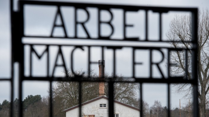 KZ Sachsenhausen Arbeit macht frei