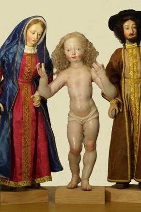 Unterhaching: In der Ausstellung darf die Heilige Familie nicht fehlen.