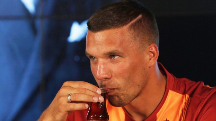 Galatasaray's new forward Lukas Podolski