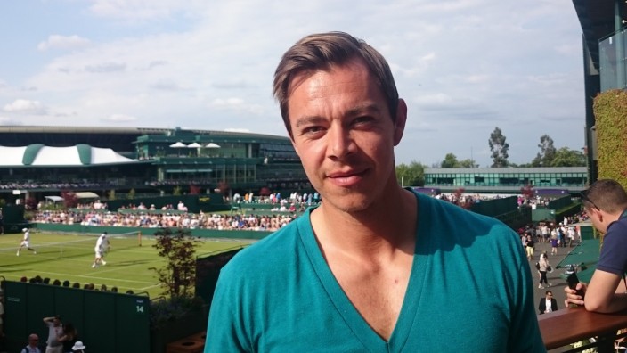 Trainer in Wimbledon: Sascha Bajin