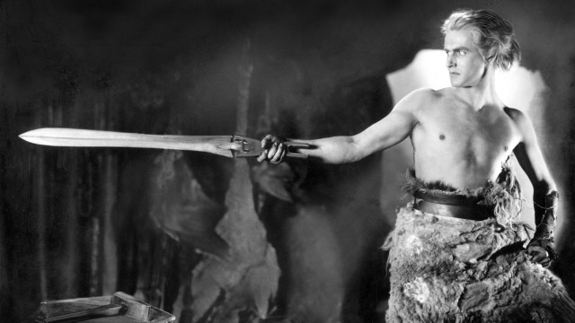Paul Richter als Siegfried in dem Film "Siegfrieds Tod", 1924