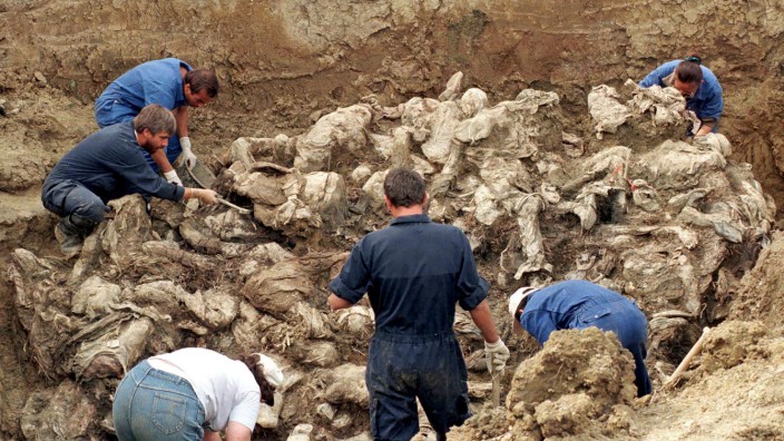 Wider Image - Srebrenica - Mass Graves Twenty Years On