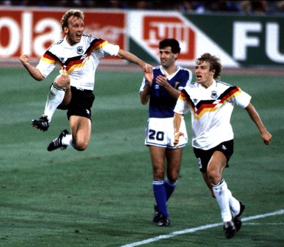 Andreas Brehme und Jürgen Klinsmann