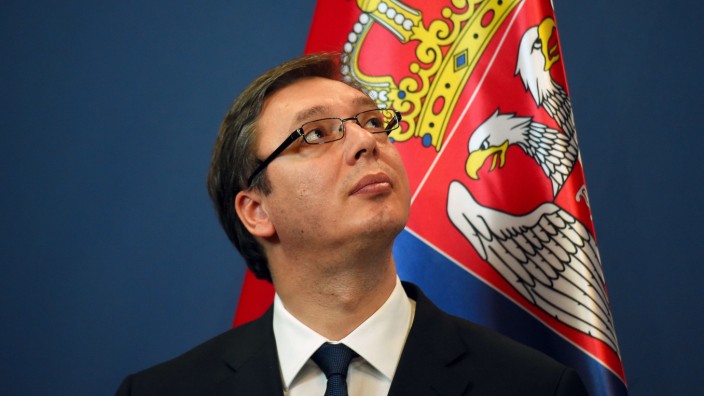 Serbiens Ministerpräsident Alexander Vucic