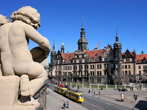 Das Residenzschloss in Dresden, Foto: dpa