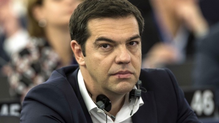Griechenland: Wirklich verlassen kann er sich auf niemanden: Griechenlands Regierungschef Alexis Tsipras.