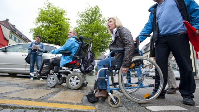 Leben mit Behinderung: Aktion Barrierefrei der SPD.