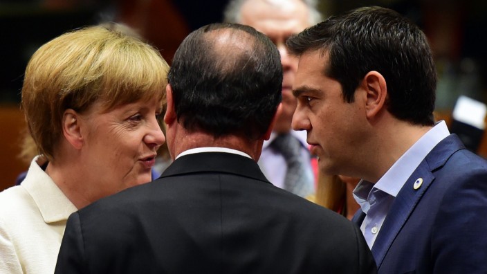 Einigung mit Griechenland: So nah und doch so weit entfernt: Angela Merkel und Alexis Tsipras.