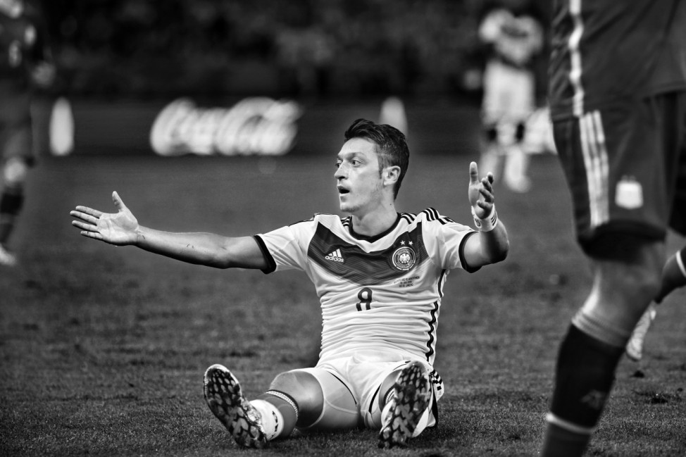 Mesut Özil im Trikot der Deutschen Nationalmannschaft