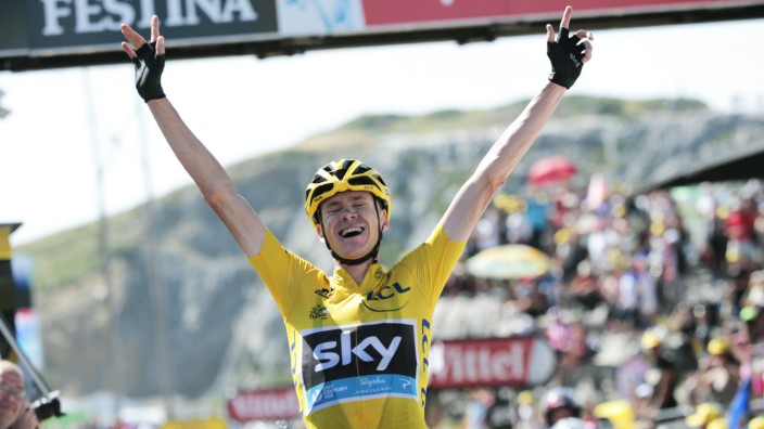Tour de France: Christopher Froome: Guter Kletterer in Frankreich