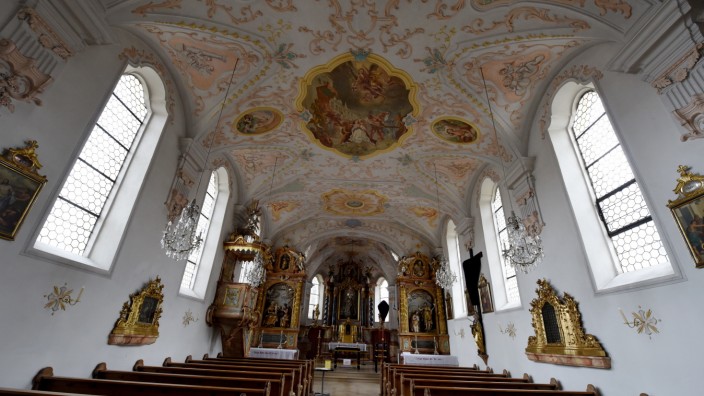Garching: Die Kirche St. Katharina in Garching hat eine interessante Geschichte.