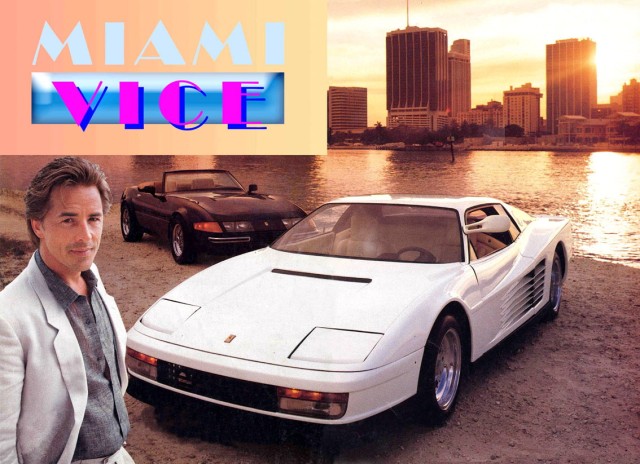 Die beiden Ferraris von Don Johnson in Miami Vice