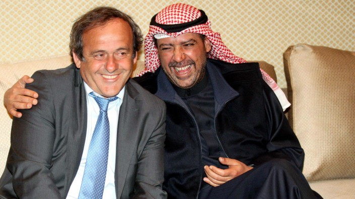 Fifa: So gut miteinander wie auf diesem Bild aus dem Jahr 2013 können Michel Platini (links) und Ahmad Al-Fahad nicht mmer.