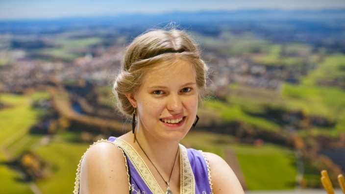 Porträt: Nadja Geisberger aus Forstinning schaffte die Abschlussnote 1,0.