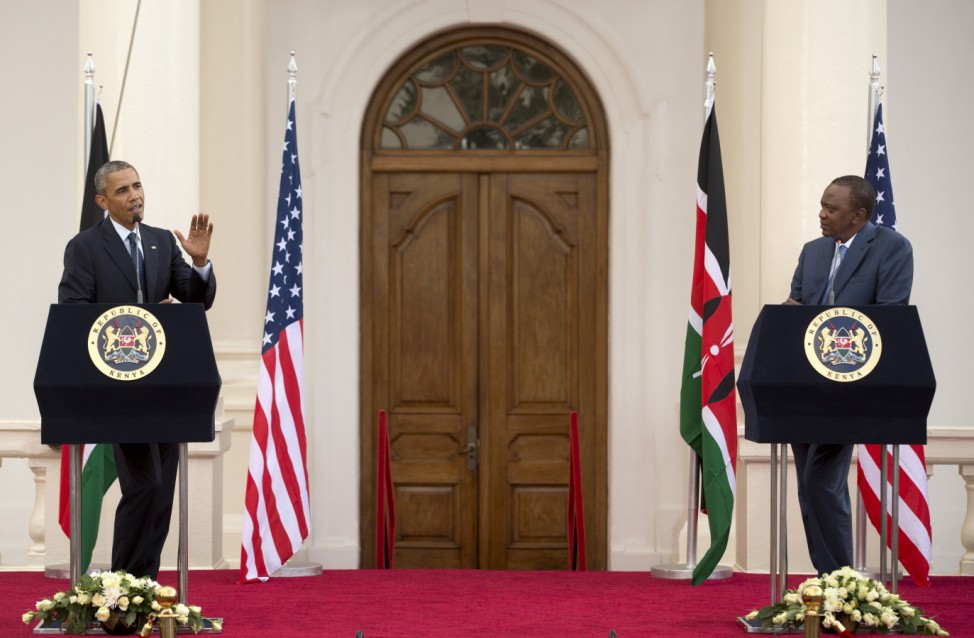 Barack Obama, Uhuru Kenyatta