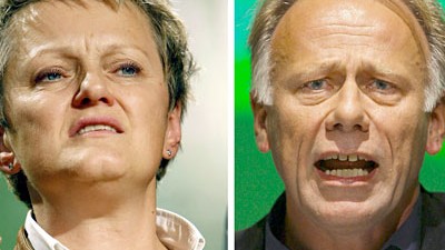 Bundestagswahlkampf der Grünen: Renate Künast und Jürgen Trittin werden als Doppelspitze in den Bundestagswahlkampf ziehen.