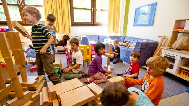 Steinhöring: Im integrativen Kindergarten spielen alle Kinder gemeinsam.