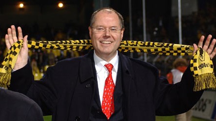 Sport Politiker Peer Steinbrück