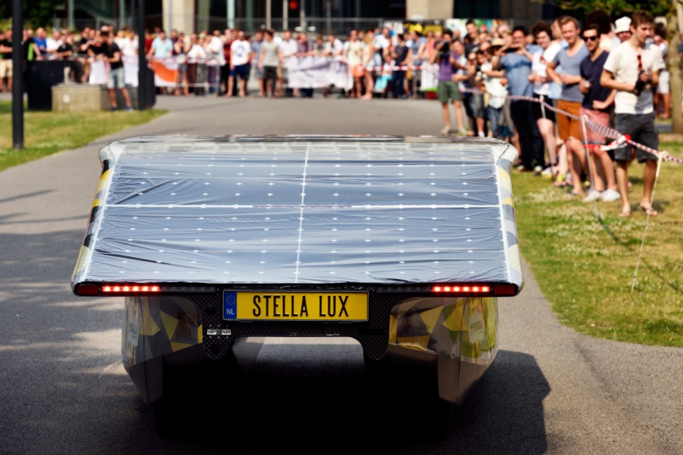 Der Stella Lux des Solar Teams Eindhoven