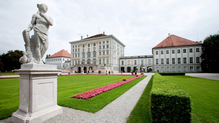 Geschichte über die Bauabteilung der Schlösserverwaltung, Schloss Nymphenburg