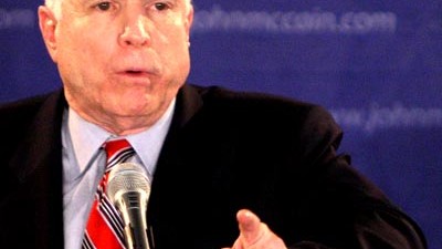 Kandidaten-Forschung: John McCain setzt im Wahlkampf auch auf den Umweltschutz.