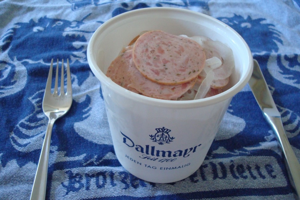 Wurstsalat bei Dallmayr