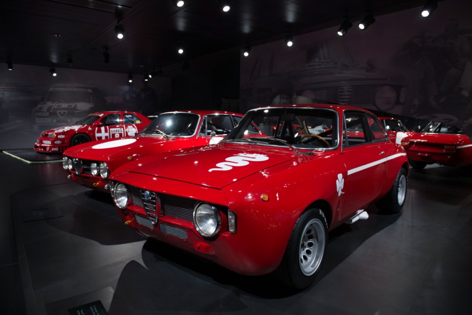 Alfa Romeo GTA im neuen Museo Storico in Arese.
