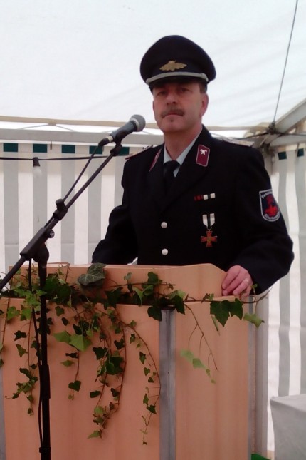 Sehenswerte Partnerstädte: Jens Fichtner ist seit 2002 Kommandant der Freiwilligen Feuerwehr von Scharfenstein. Der 52-Jährige ist seit 1979 Feuerwehrmann.