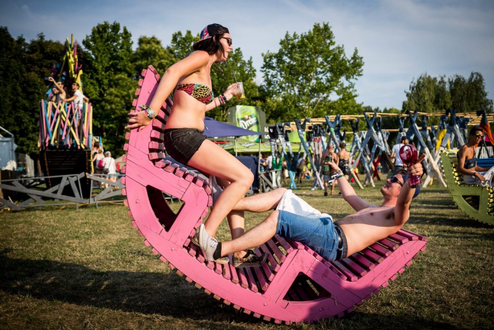 23rd Sziget (Island) Festival in Budapest