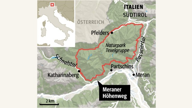 Südtirol: SZ-Karte