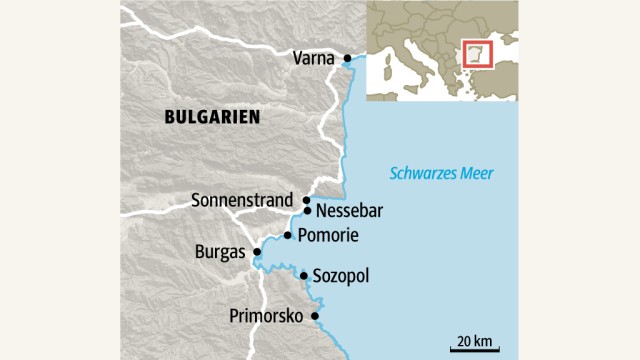 Schwarzmeerküste in Bulgarien: undefined