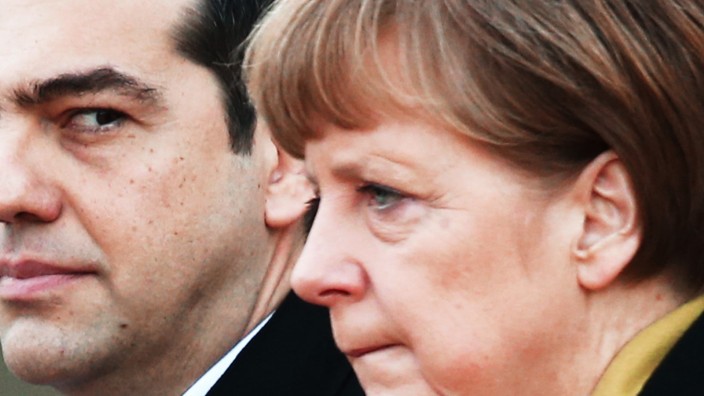 **BESTPIX**  Prime Minister Tsipras Meets With Chancellor Merkel In Berlin