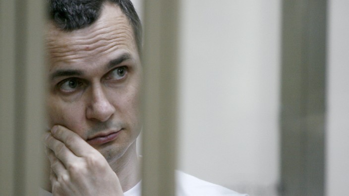 Prozess gegen ukrainischen Regisseur: Der ukrainische Filmregisseur Oleg Senzow soll 23 Jahre in russische Haft.
