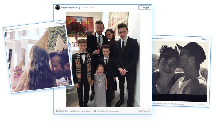 Beckhams: Die Beckhams auf Instagram