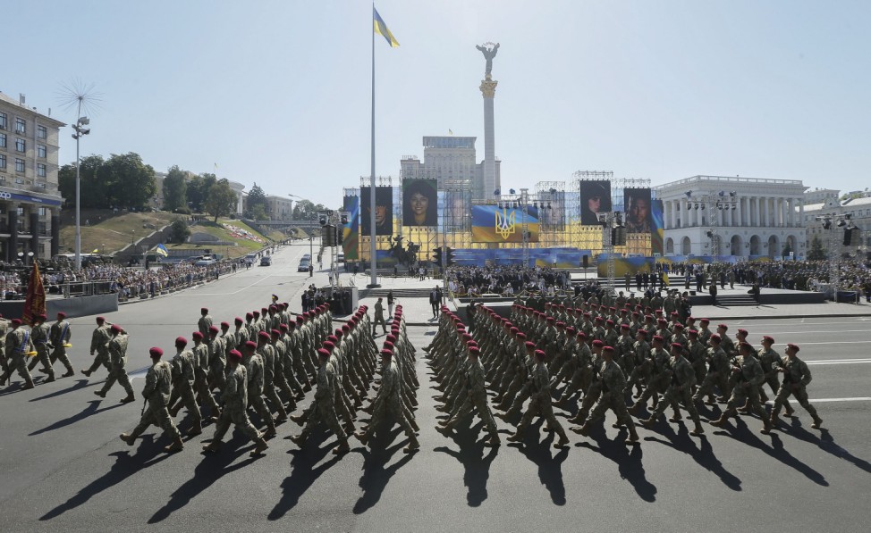 Ukrainians mark Independence Day