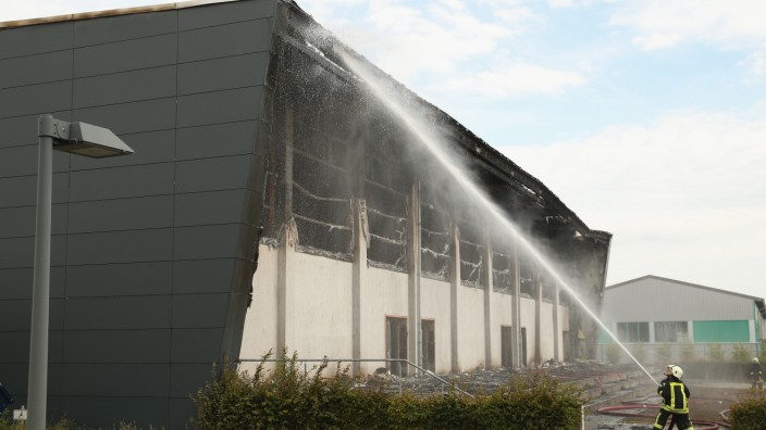 Refugee Facility Burns In Arson Attack In Nauen