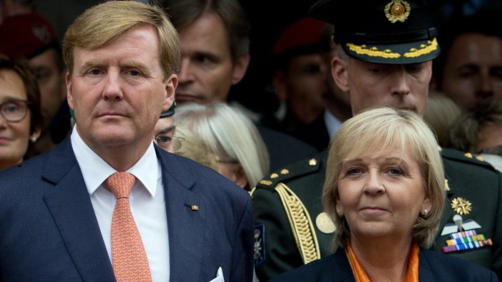 Willem-Alexander besucht Deutsch-Niederländisches Korps