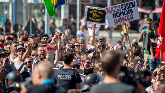 Demonstrationen in Rosenheim