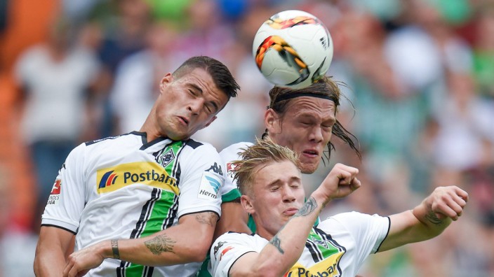FUSSBALL 1 BUNDESLIGA SAISON 2015 2016 3 Spieltag SV Werder Bremen Borussia Moenchengladbach 30